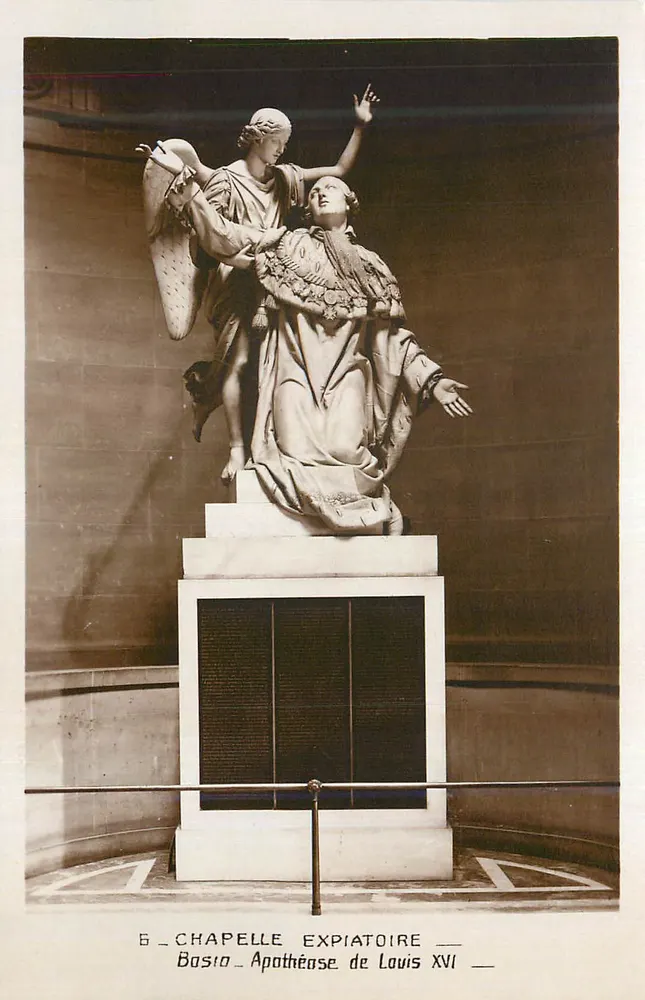 Expiationskapelle — Apotheose von Ludwig XVI — - Vorderseite