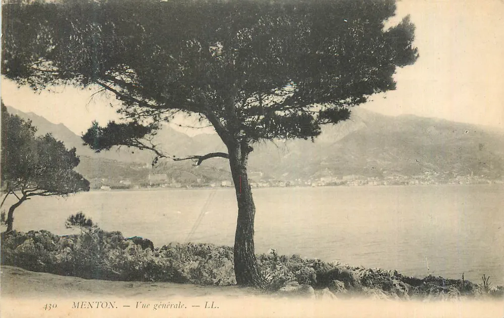 Menton — Vista geral — LL. - Frente