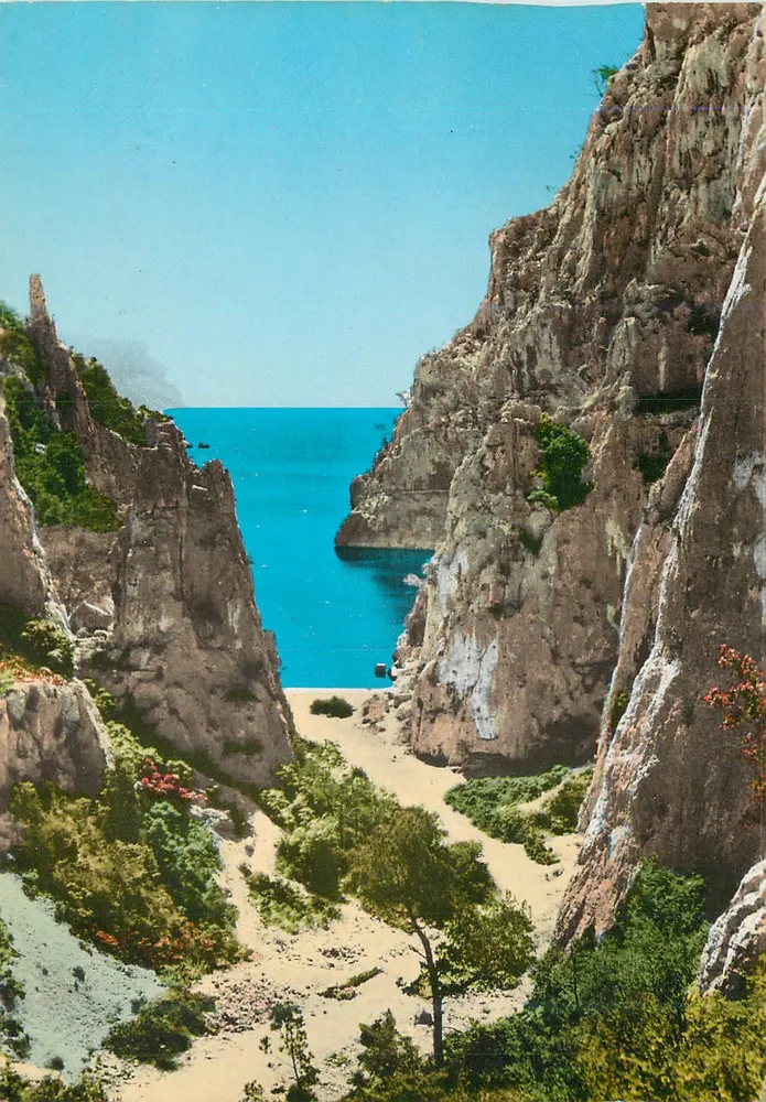 Praia de Cala Goloritzé — Córsega — editor não identificado - Frente