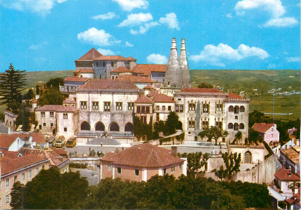 Castelo de Óbidos — Panoramablick — Verlag nicht sichtbar - Vorderseite