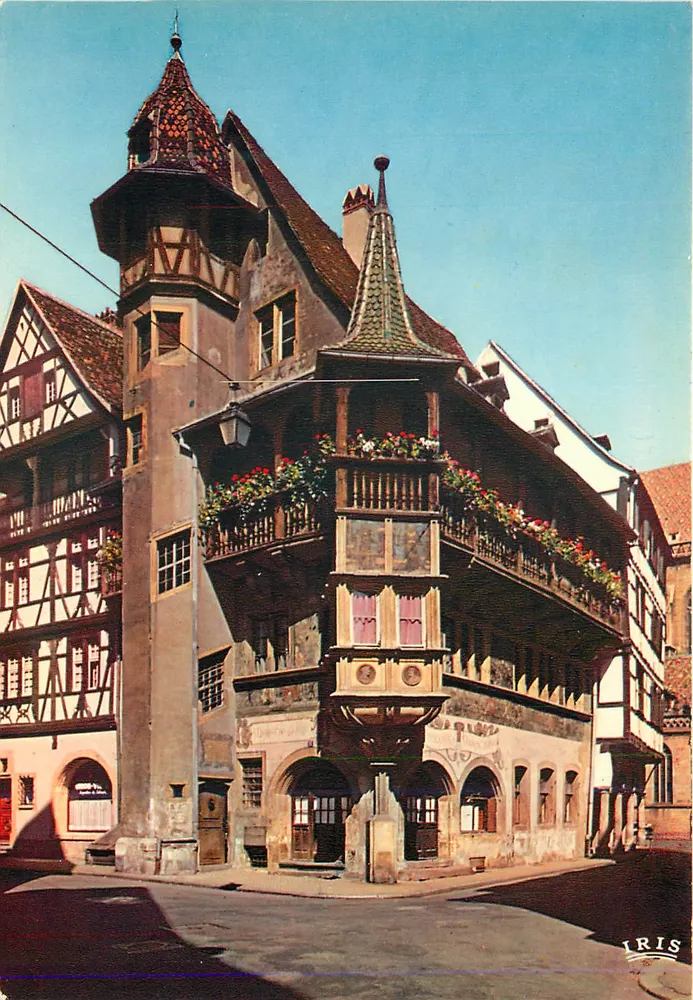 Hôtel de ville de Colmar — editor IRIS, número de série não visível - Frente