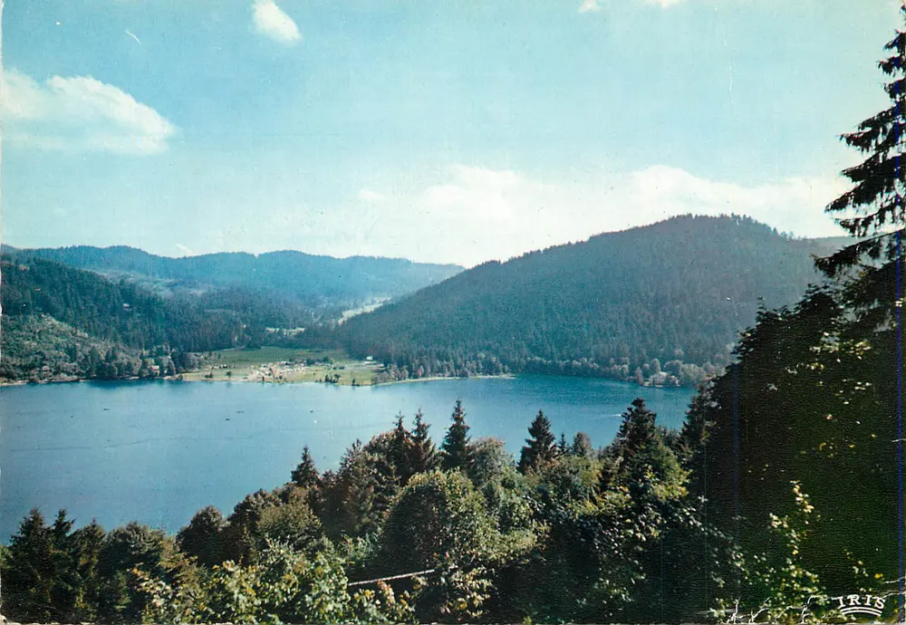Lago do Étang — vista panorâmica — editor IRIS, série não identificável - Frente