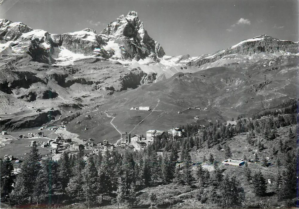Monte Cervino — vue panoramique — editor desconhecido, número de série ilegível - Frente