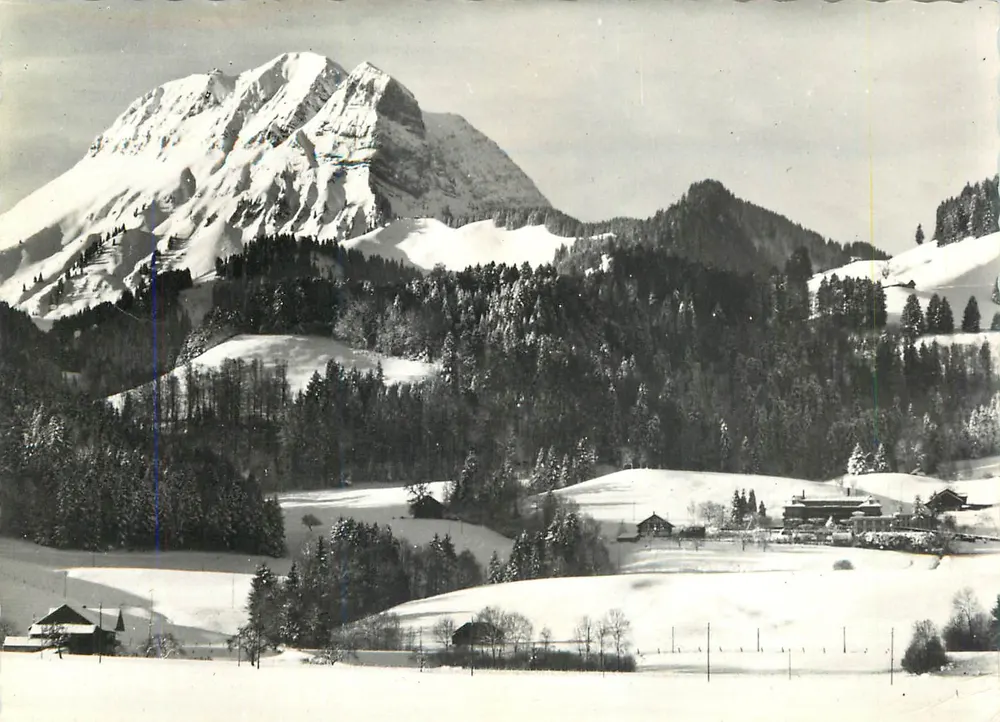 Schneeberg — alpine Winterlandschaft — Verlag unbekannt - Vorderseite