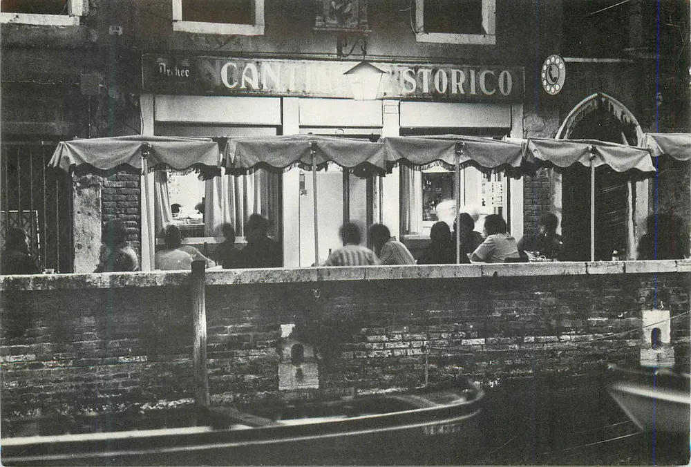 Cantina Storico — Venedig — Verlag nicht sichtbar - Vorderseite