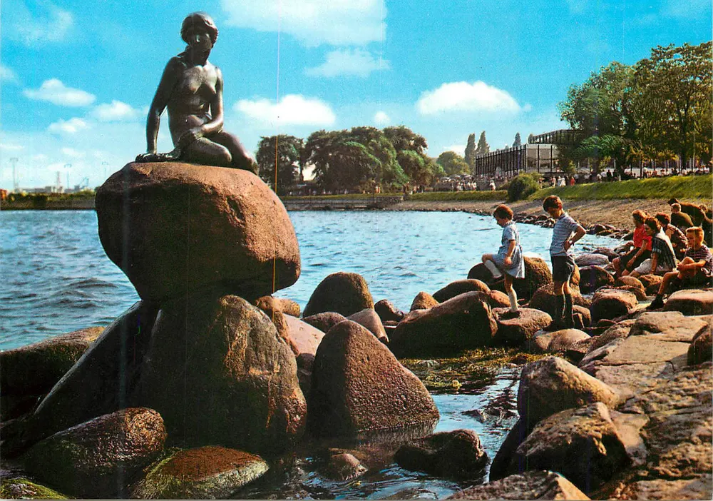 Die kleine Meerjungfrau — Kopenhagen, Dänemark — Verlag nicht sichtbar - Vorderseite