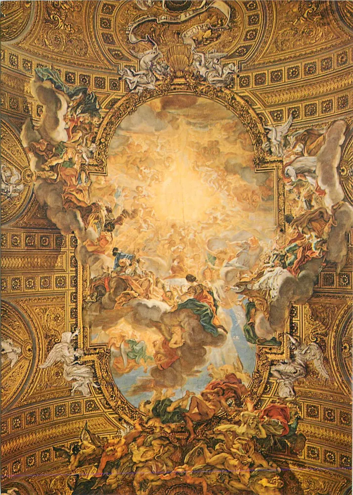 Decke der Kapelle des Palais-Royal — Werk von Nicolas Poussin — Verlag unbekannt - Vorderseite