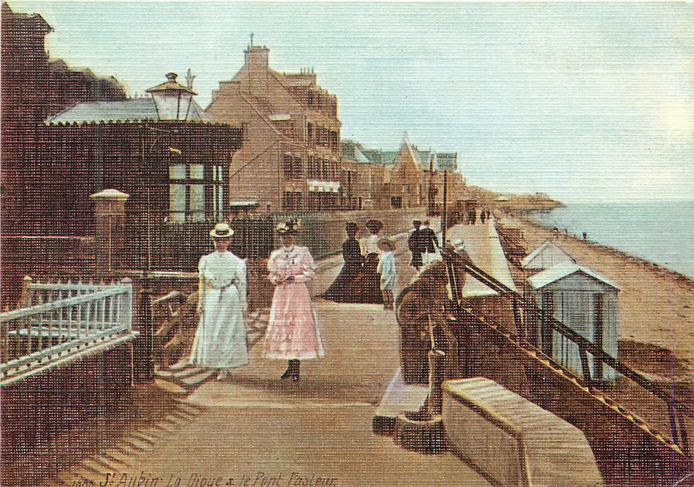 Saint-Aubin: Das Gîte und die Brücke von Asseur — Verlag nicht identifiziert, Seriennummer nicht sichtbar - Vorderseite