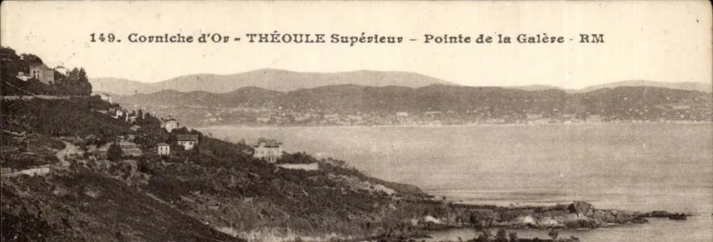 Corniche d'Or - THÉOULE Supérieur - Pointe de la Galère - RM - Frente