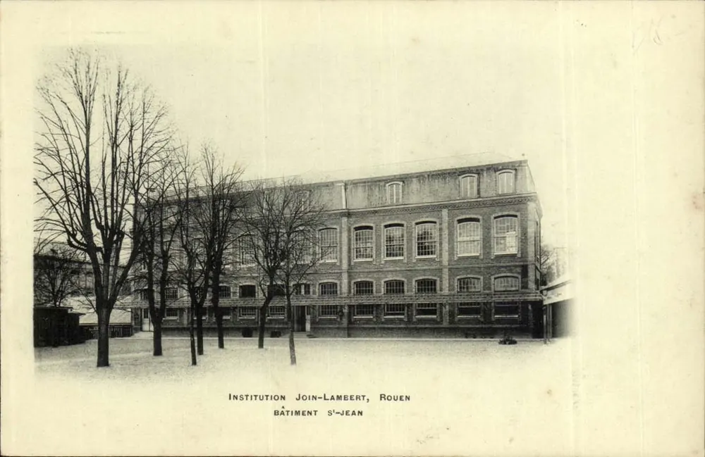 Institution Join-Lambert, Rouen — Budynek Świętego Jana — A. Boeger Frères, Paryż - Awers