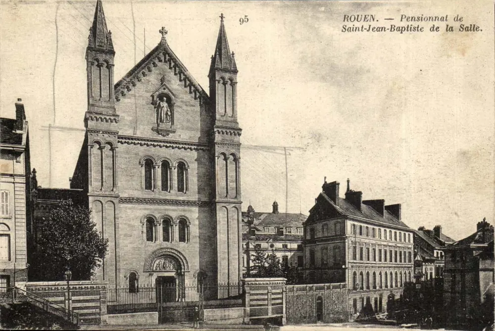 Rouen — Pensionat Saint-Jean-Baptiste de la Salle — Verlag NELORBINET & CIE, Paris, Nr. 95 - Vorderseite