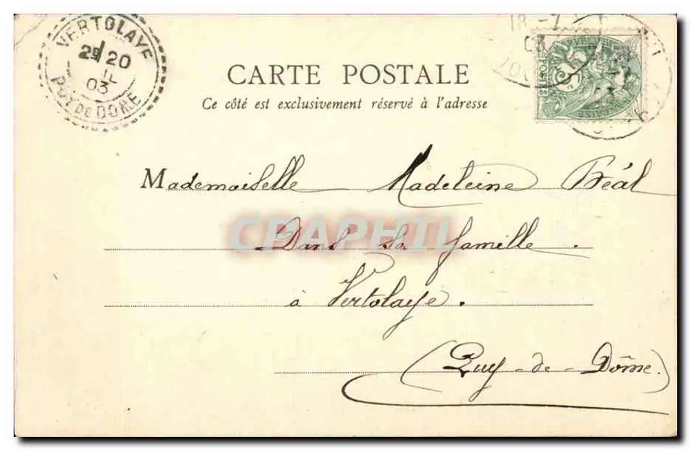 Paris — Avenue du Bois de Boulogne — B.F. Paris Nr. 102 - Rückseite