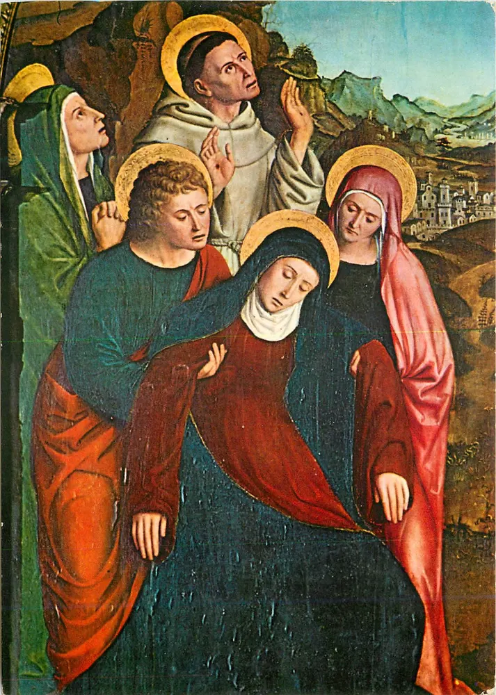 La Pietà — Szene der letzten Trauer — unbekannter Verlag, Seriennummer nicht lesbar - Vorderseite