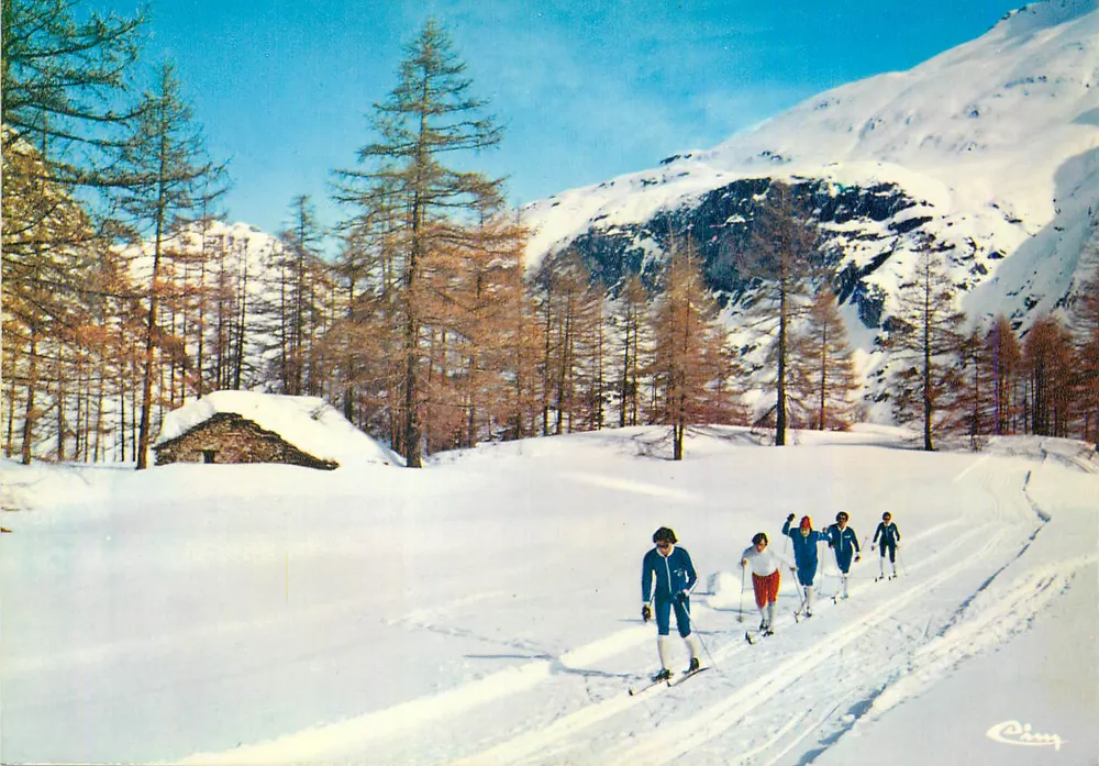 Langlauf im Gebirge — Cing - Vorderseite