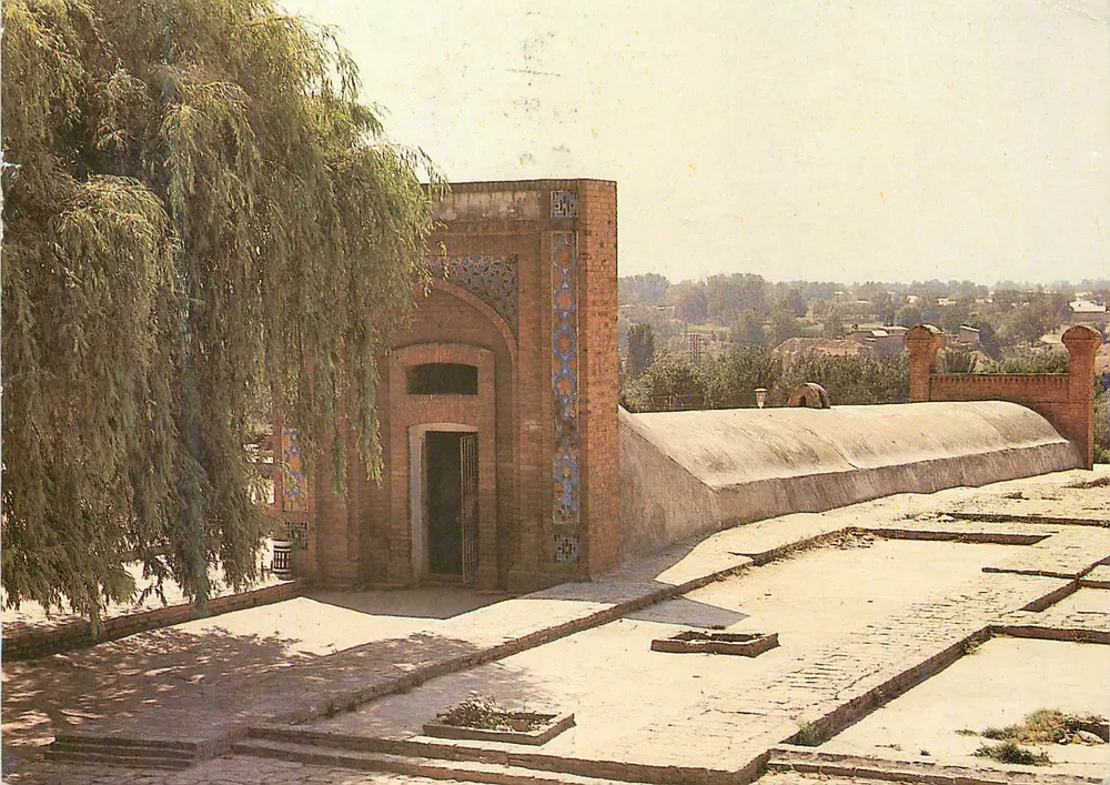 Wejście do mauzoleum Timura — Uzbekistan — wydawca nieznany - Awers