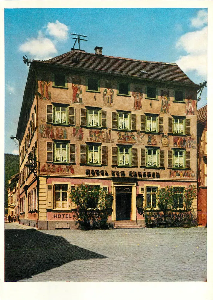 Hotel zum Rebfach — Oberndorf am Neckar — Verlag nicht erkennbar - Vorderseite