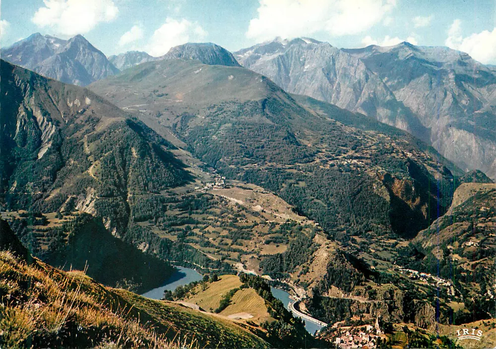 Tal der Durance — Panoramablick — IRIS - Vorderseite