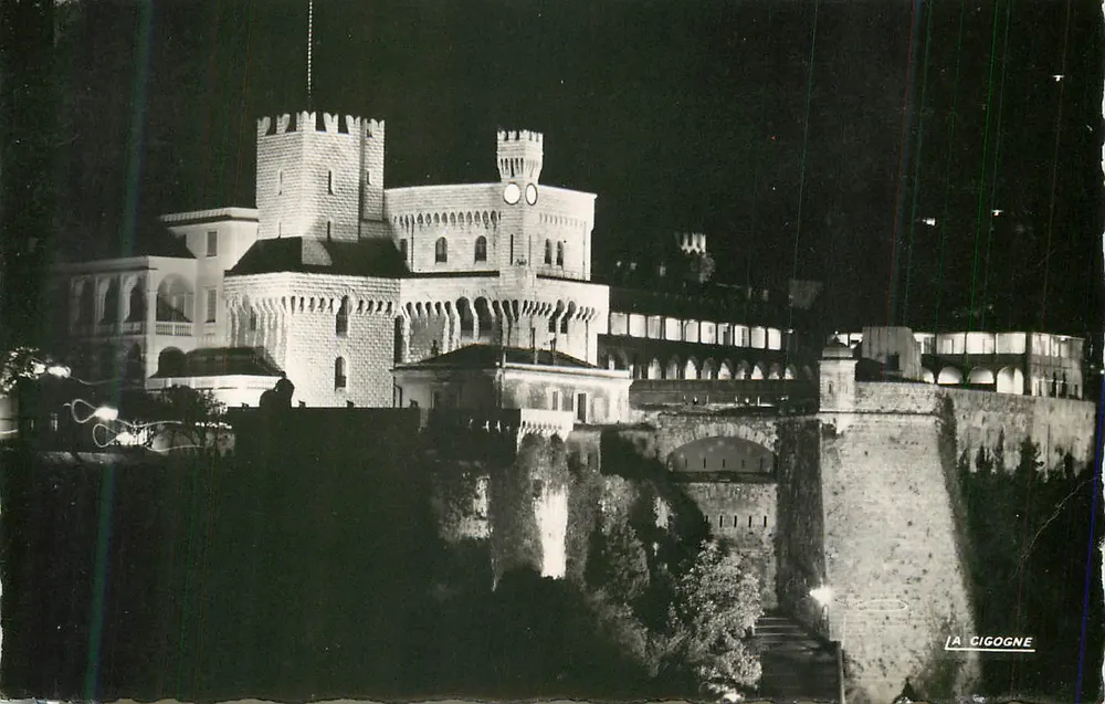 Kasteel van La Cigogne — nacht — onbekende uitgever - Voorkant