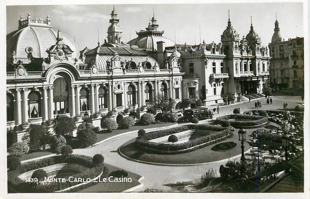 Monte-Carlo — O Cassino — editor desconhecido, n° de série 1439 - Frente
