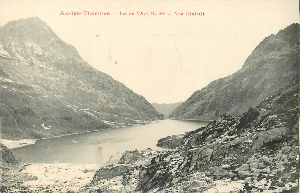 Ax-les-Thermes — See Naguilles — Allgemeiner Blick — Photographie Axenne - Vorderseite