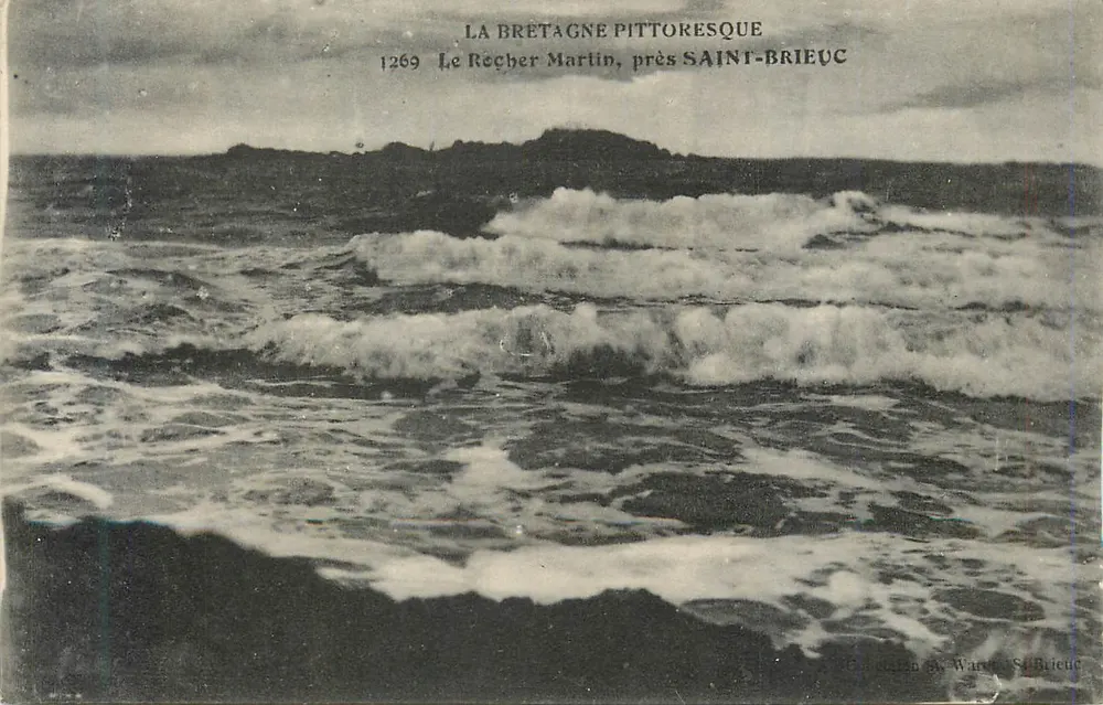Le Recber Martin, nahe SAINT-BRIEUC — Die pittoreske Bretagne — Serie 1269 - Vorderseite
