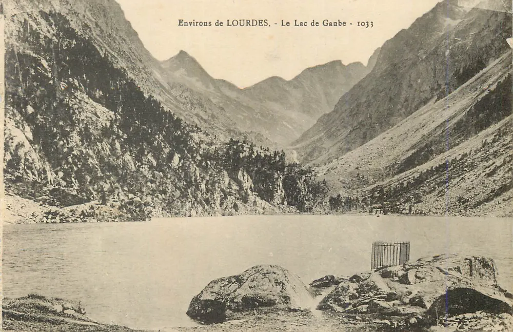 Um Lourdes — See Gaube — 1033 - Vorderseite