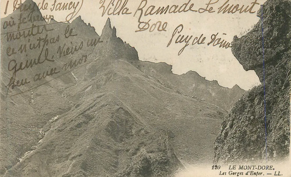 As Gorges do Inferno — Le Mont-Dore — LL. — n° 120 - Frente