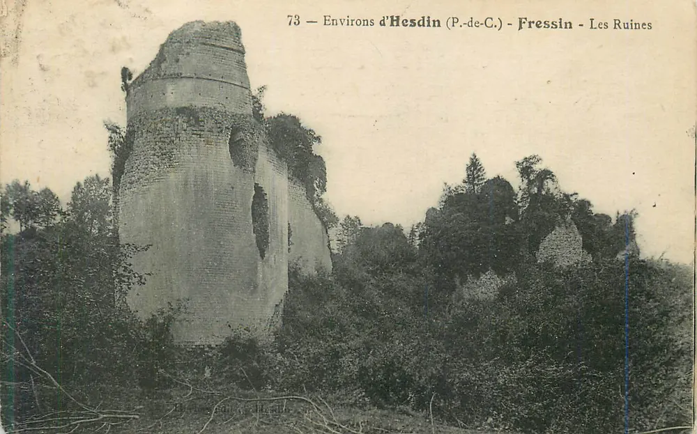 Fressin — Die Ruinen — Umgebung von Hesdin (P.-de-C.) - Vorderseite