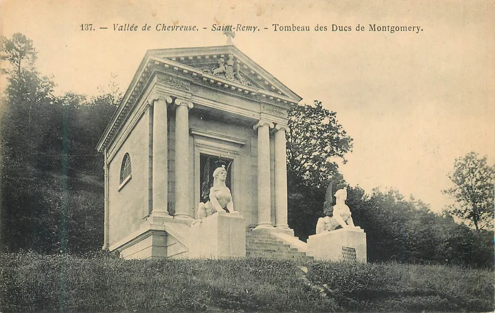 Grab der Herren von Montgomery — Vallée de Chevreuse — Saint-Rémy - Vorderseite