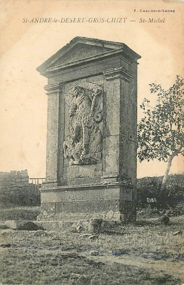 St-André-le-Désert-Gros-Chizy — St-Michel — F. Chalon-Saône, n° 6102 - Anverso