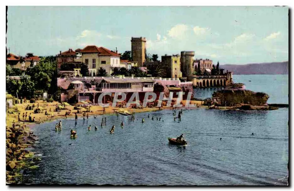 La Napoule - A Praia e o Castelo — C° dos Arts Photogéniques, n°06 - Frente