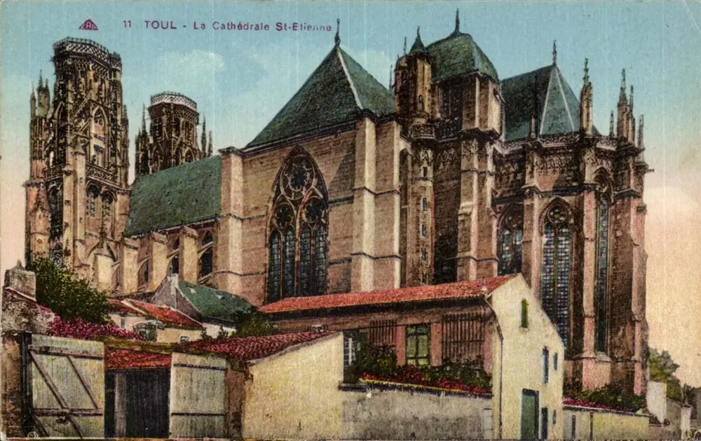 Toul - A Catedral de São Etienne — editoria Cie des Arts Photomécaniques, n°11 - Frente