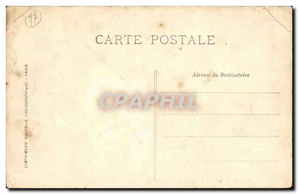 Grez — Vista sobre o Loing — LL. — n° 251 - Verso