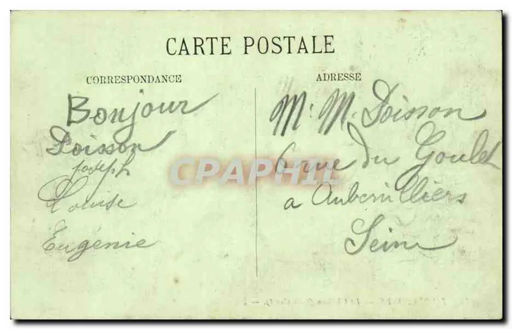 Pierrefonds — O Castelo (Lado Oeste) — LL. - Verso