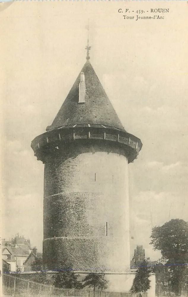 Torre Jeanne-d'Arc — Rouen — C.V. 459 - Frente