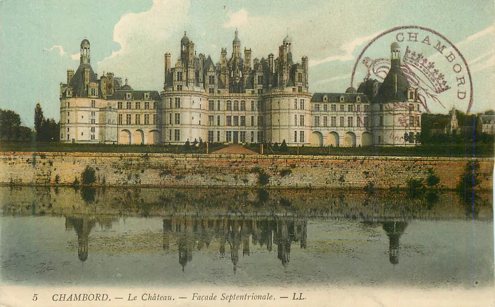 Chambord — Das Schloss — Nördliche Fassade — LL - Vorderseite