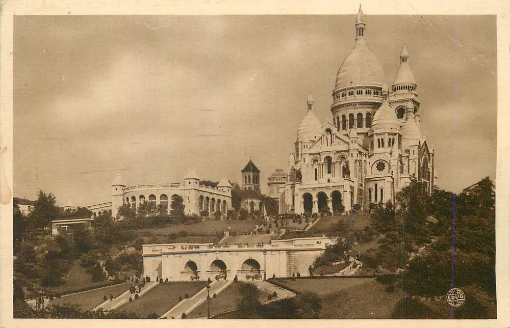 Sacre-Cœur de Montmartre — Paris — Editor EDUC - Frente