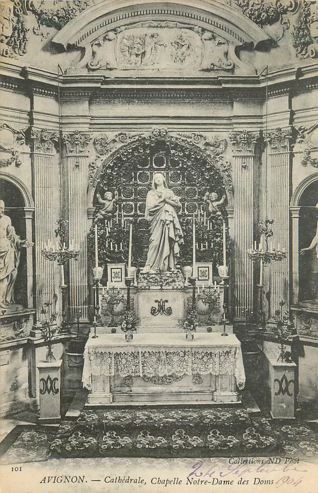 Avignon — Kathedrale, Kapelle Notre-Dame des Doms — Collections ND Phot, n°101 - Vorderseite