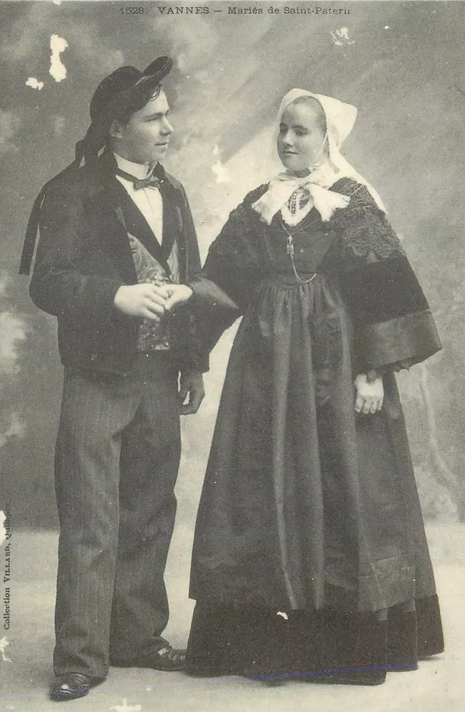 VANNES — Casados de Saint-Patern — Coleção Villard, n°1528 - Frente
