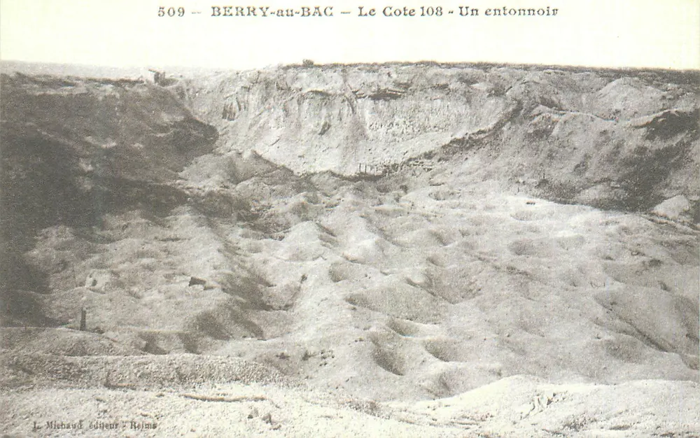 Berry-au-Bac — Le Cote 108 — Ein Schacht - Vorderseite