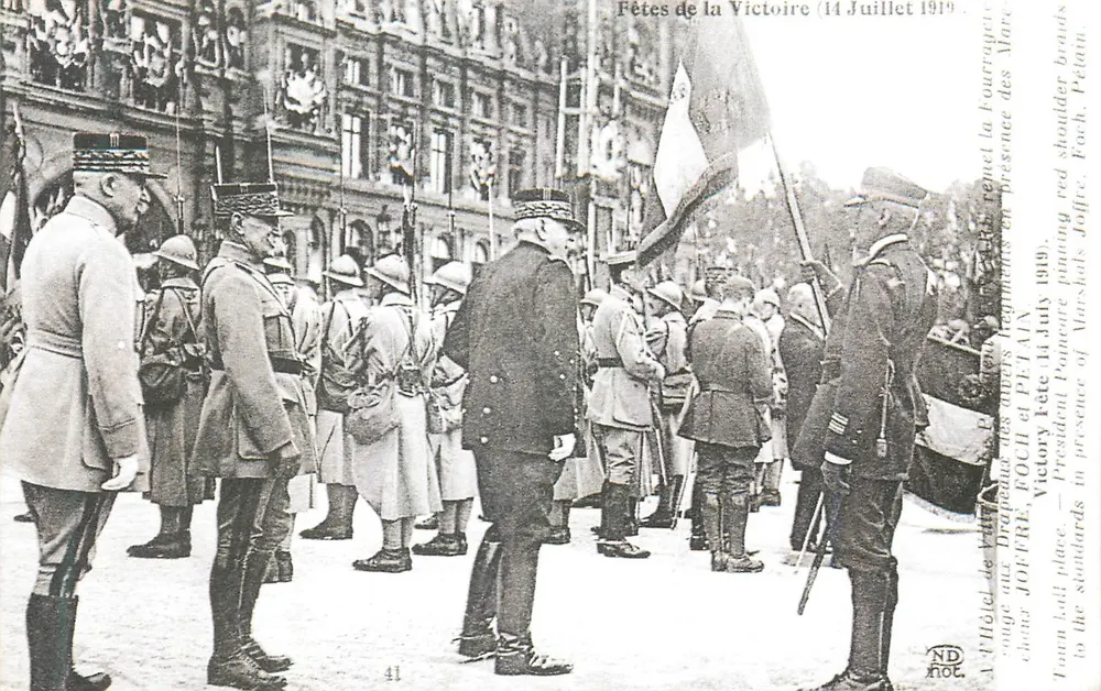 Fest der Sieges (14. Juli 1919) — Place de la Concorde — Verleger ND not. N° 41 - Vorderseite