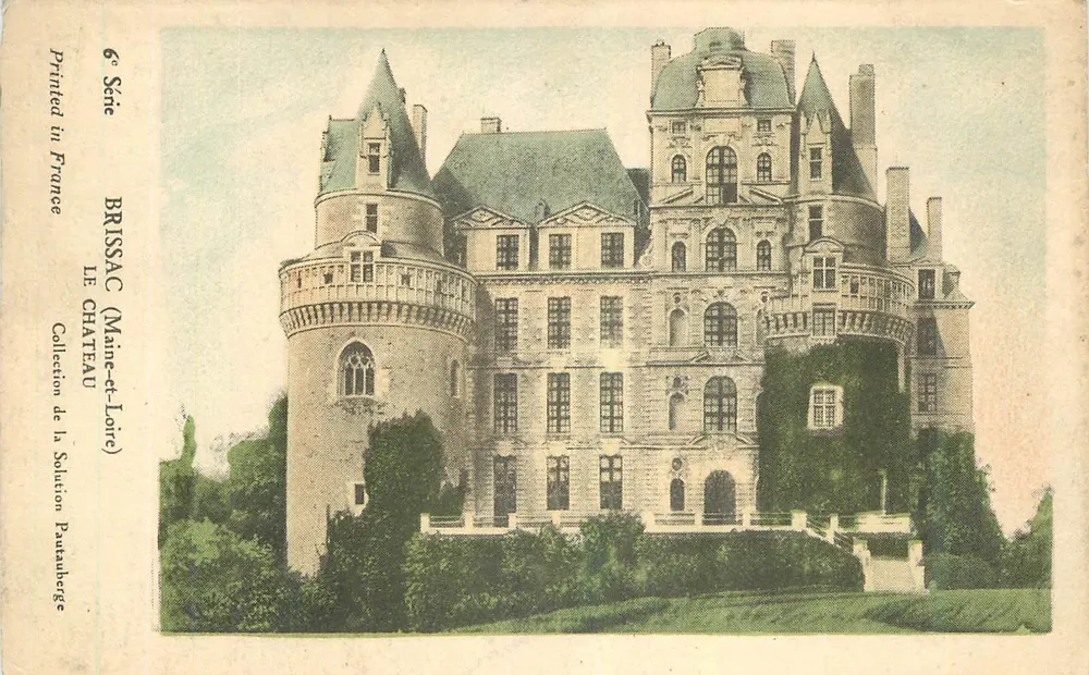 Schloss Brissac — Das Schloss — Sammlung der Solution Pautauberge - Vorderseite