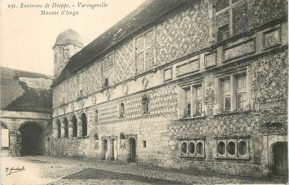 Varengeville - Schloss Ango — Umgebung von Dieppe - Vorderseite
