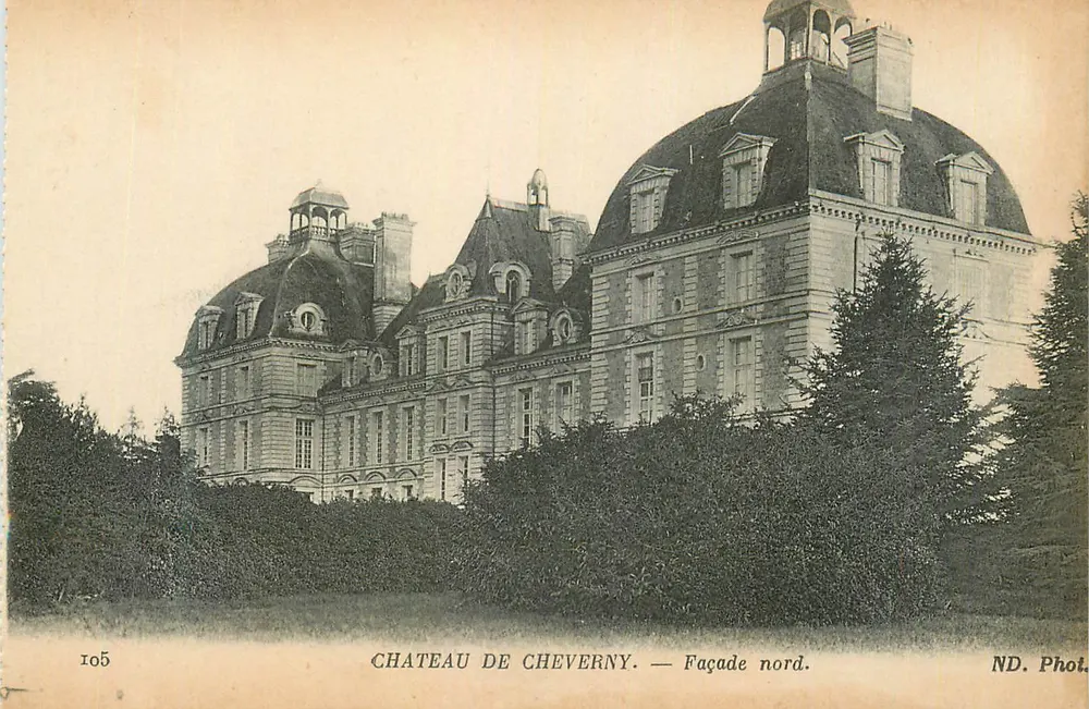 Castelo de Cheverny — Fachada norte — ND. Fot. - Frente
