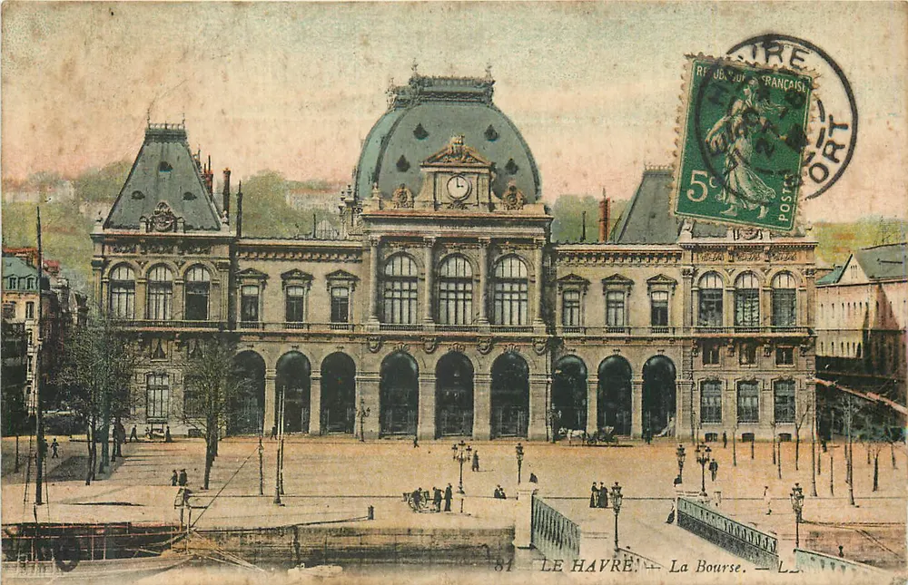 Le Havre — A Bolsa — editor anônimo, n° 51 - Frente