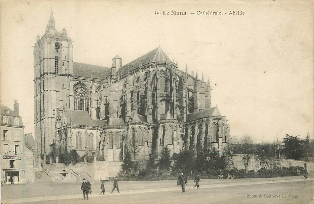 Le Mans — Catedral — Abside - Frente