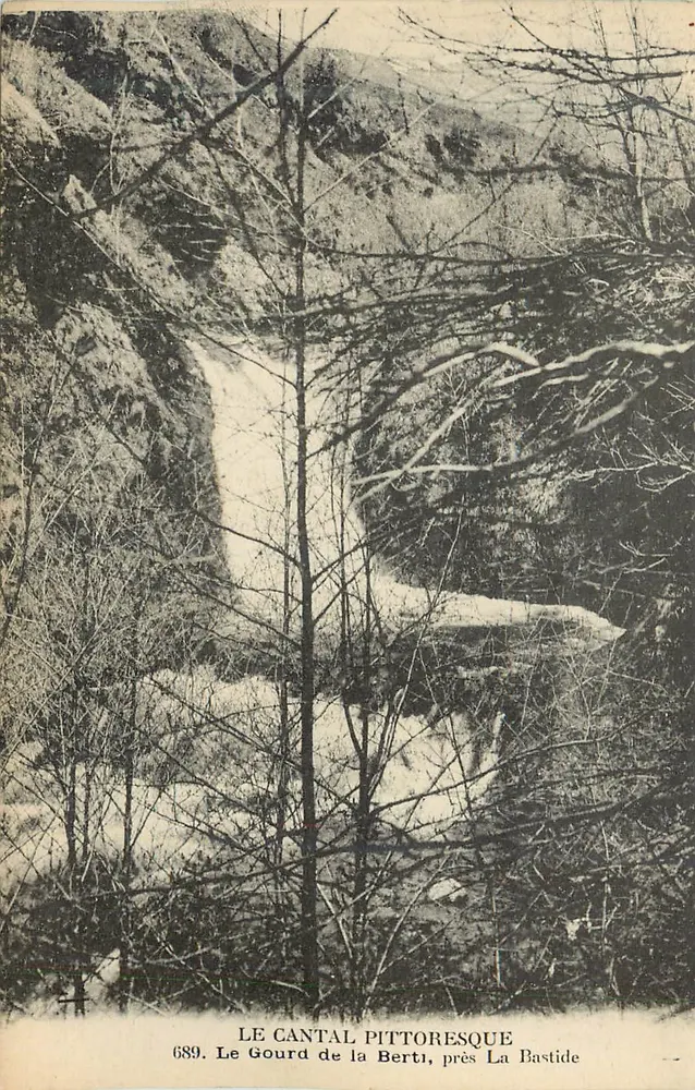 Le Gourd de la Berti, nahe La Bastide — Der pittoreske Cantal — Serie 689 - Vorderseite