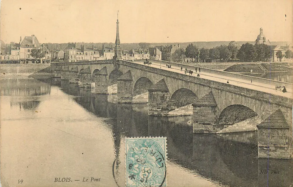 Blois — O Ponte — ND Phot, n°59 - Frente