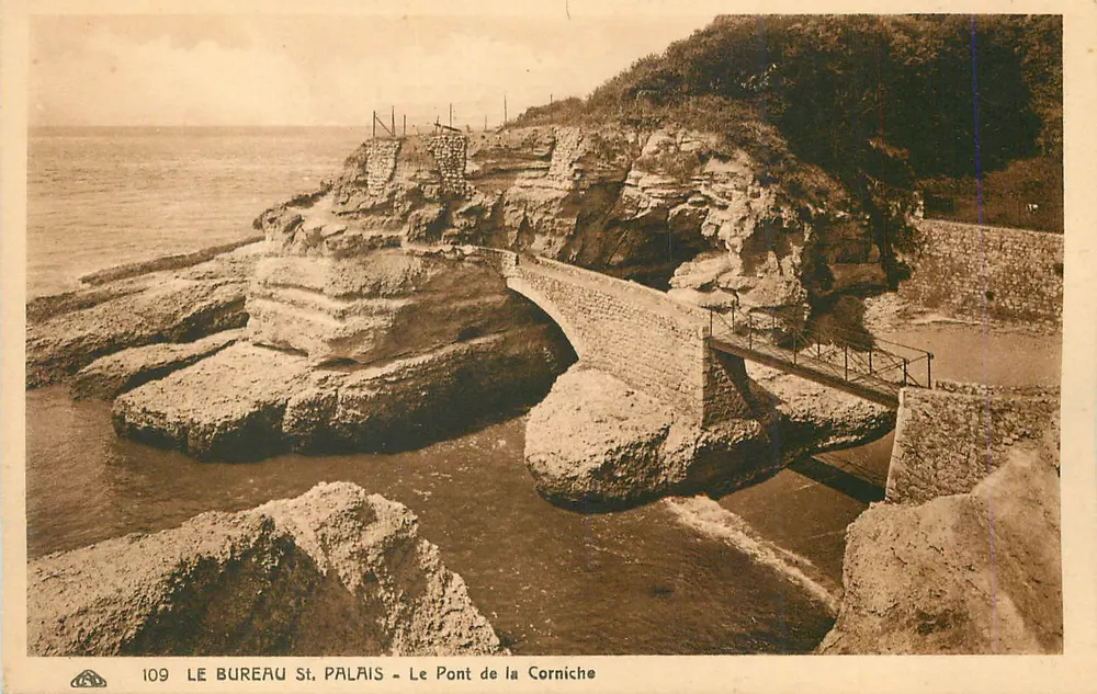 Le Bureau St. Palais — O Ponte da Corniche — Editor: Le Bureau St. Palais, n° 109 - Frente