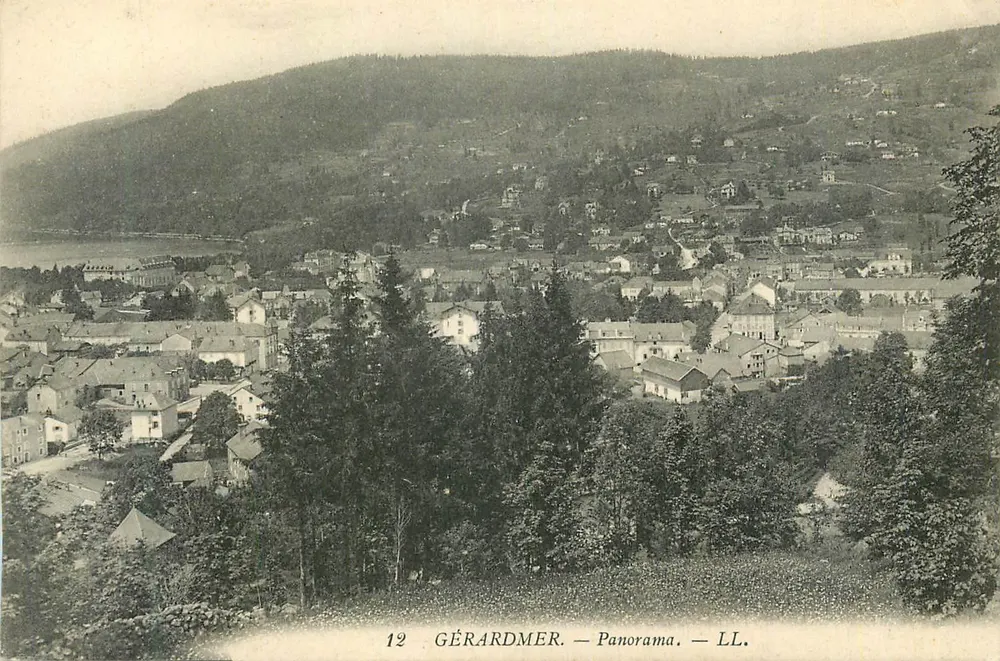 Gérardmer — Panorama — LL. - Frente